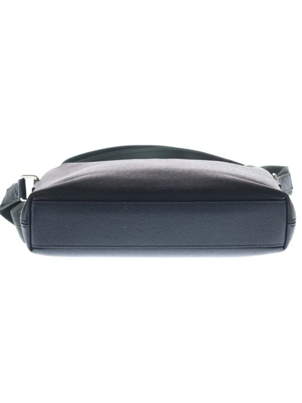 Louis Vuitton Taiga Grigori Messenger PM Leather Shoulder Bag Black